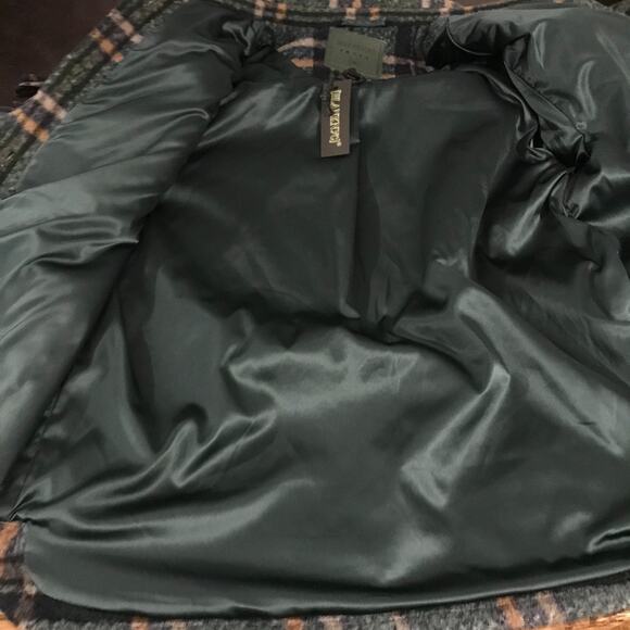 Anthropologie [BlankNYC] Green Plaid Fringe Shacket Jacket - Size Medium - NWT - Picture 6 of 12